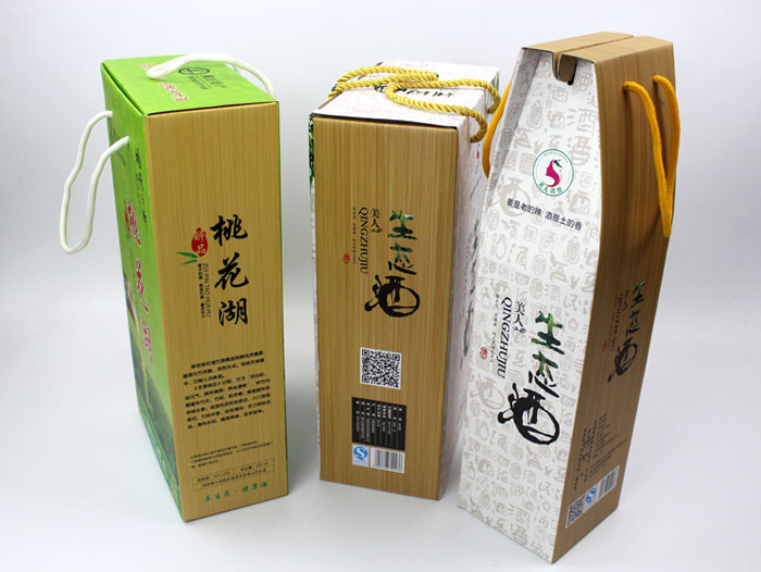 個(gè)性禮盒包裝讓“竹筒酒”身價(jià)倍增，長(zhǎng)沙包裝印刷廠再為桃江特產(chǎn)定制包裝
